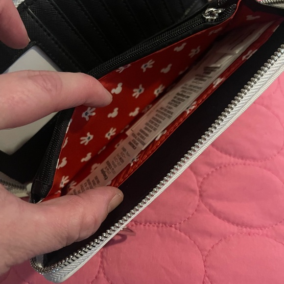 Loungefly Disney Parks Mickey Mouse Black and White Wallet - Picture 10 of 12